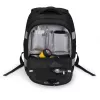 Mochila DICOTA Hi-Vis V2 Negra 320x220x455mm PET TPU