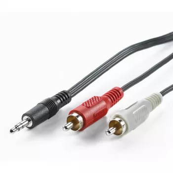 Cable 3,5 mm (macho) - RCA (2x macho) VALUE 1,5 m