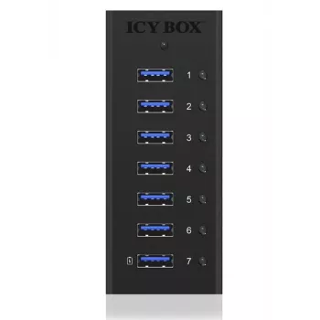 ICY BOX IB-AC618 USB 3.2 Gen 1 (3.1 Gen 1) Type-B 5000 Mbit/s negro