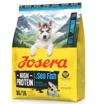 Pienso seco para cachorros JOSERA High Protein Junior Sea Fish 3 kg – receta de pescado rica en proteínas para perros en crecimiento