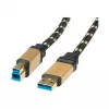 ROLINE Gold - cable USB - USB Type-A (M) a USB Type-B (M)