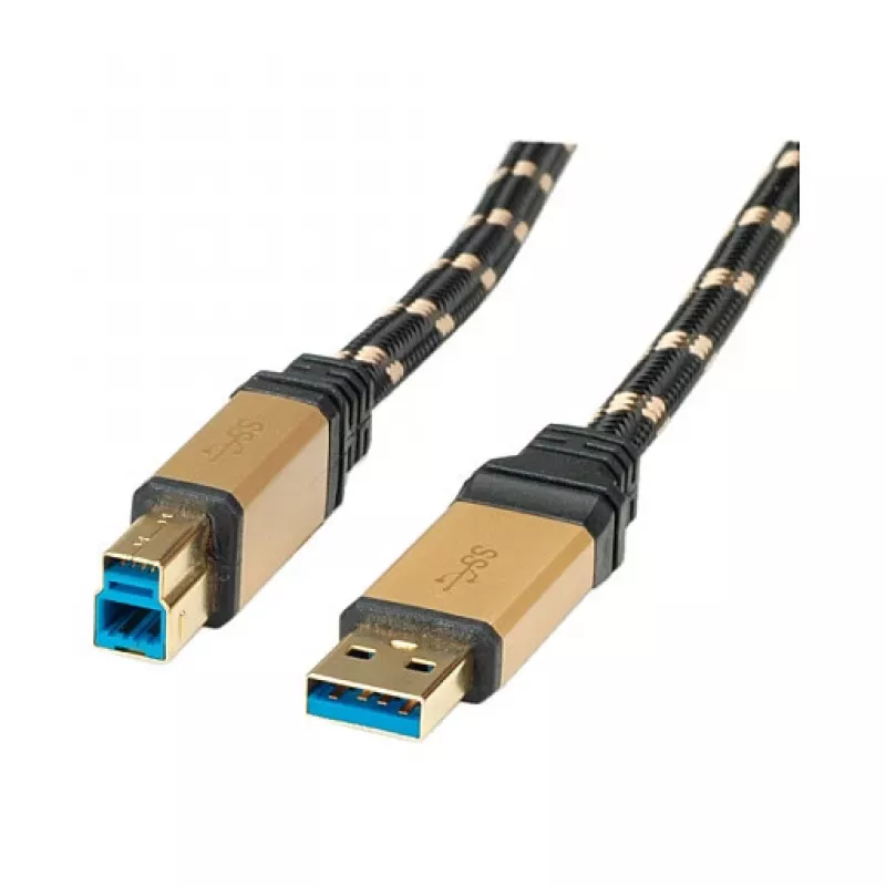ROLINE Gold - cable USB - USB Type-A (M) a USB Type-B (M)