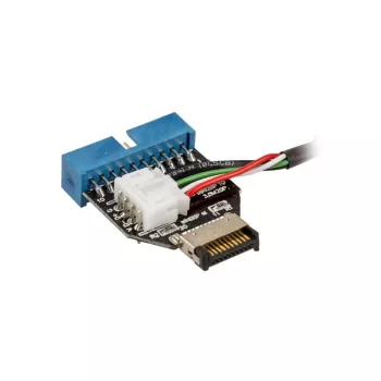 Cable USB interno Akasa AK-CBUB38-40BK 0,4 m