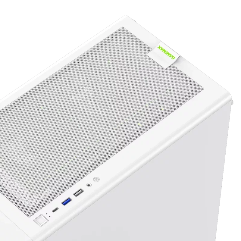 Caja Gamemax | AERIS 330 MW | blanca | Mini-Tower | fuente de alimentación no incluida