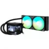 Caja PC Jonsbo D32 STD + Refrigeración líquida completa TRYX PANORAMA, ARGB - 240 mm, negra