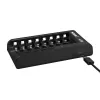 Cargador de baterías AA/AAA 1,5 V y 1,2 V, inteligente - 8 ranuras