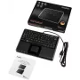 Perixx PERIBOARD-510H Plus Teclado USB Español Negro (PERIBOARD-510 H PLUS ES)