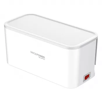 Regleta RealPower PowerBox 522 1,5 m 5 tomas AC interior blanca