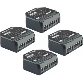 Set de 4 controladores Shelly 2PM Gen4 Zigbee/Matter