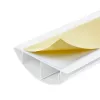Canaleta de aluminio MACLEAN MC-814 W blanca — organizador de cables, perfil rígido de aluminio para ocultar cables