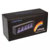 Controlador de ventiladores Lamptron CP530 — control automático de ventiladores con RGB, negro