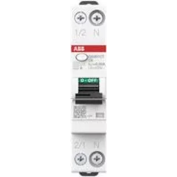 ABB DS301CA-C16/0,03 interruptor diferencial con protección de circuito 6kA 1P+N Type A C16 30mA (2CSR255163R1164)