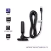 Antena de TV interior QOLTEC 57016 DVB-T2 – diseño compacto para recepción digital terrestre
