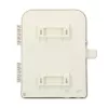 Caja distribuidora de fibra óptica Extralink Edith 16 hilos gris ABS