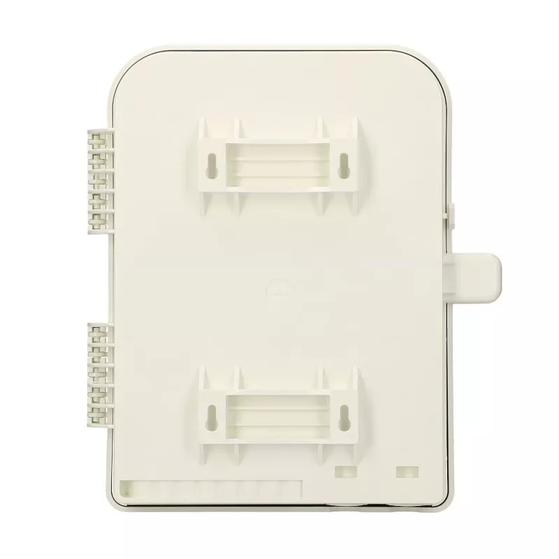 Caja distribuidora de fibra óptica Extralink Edith 16 hilos gris ABS