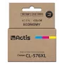 Cartucho compatible ACTIS KC-576 para impresora Canon — azul, rojo, amarillo, 15 ml, rendimiento estándar
