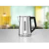 Hervidor eléctrico Rommelsbacher WK 3000 — 1,7 L, 3000 W, acero inoxidable y negro