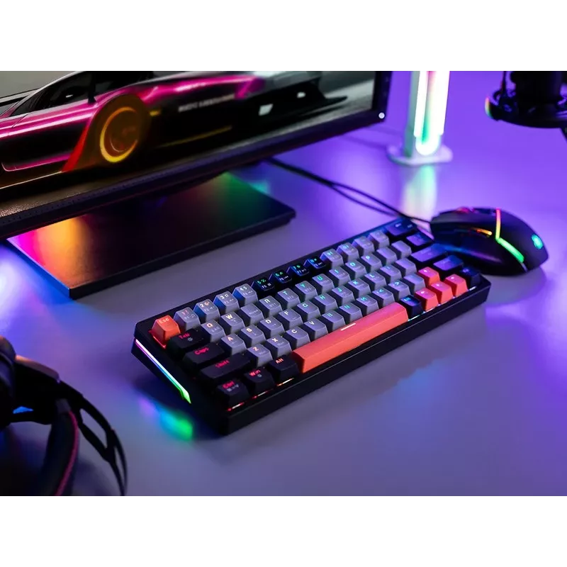 Teclado mecánico Tracer GAMEZONE EVO1 HOT SWAP 63 (gris) TRAKLA47297
