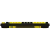 Teclado gaming mecánico inalámbrico LORGAR KBP7075W — Negro/Amarillo, distribución EN