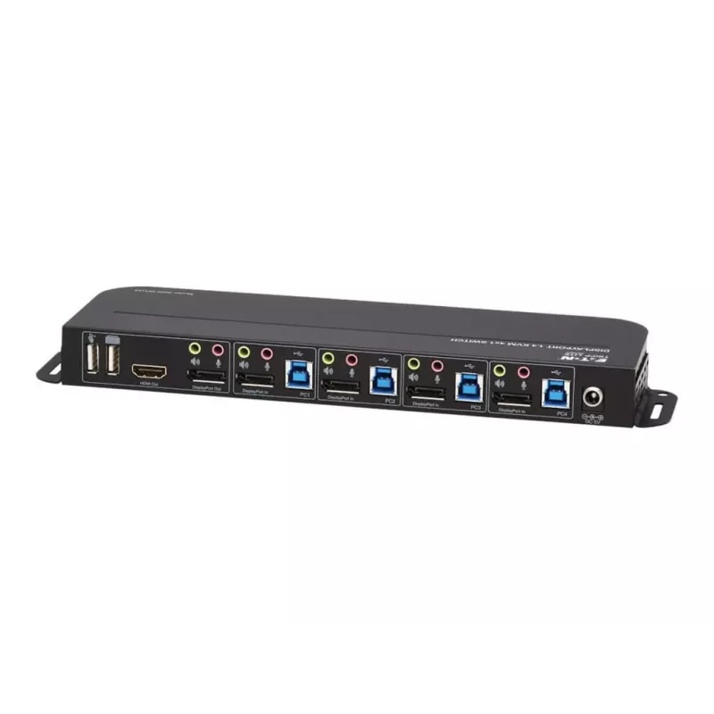 Tripp Eaton Tripp Lite Serie 4 puertos DisplayPort KVM con conexiones de consola duales (DP y HDMI)