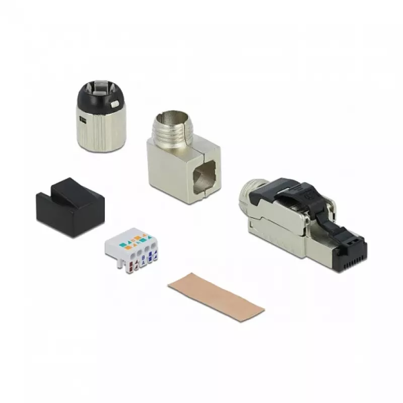 Conector DeLOCK 86489 1x RJ-45 gris