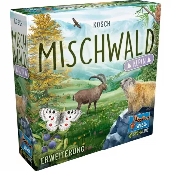 Bosque Mixto - Alpino, expansión de juego de cartas