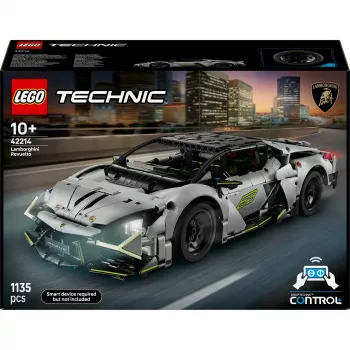 LEGO Technic Supercar Lamborghini Revuelto 42214 — maqueta detallada a escala 1:10, 1.135 piezas