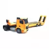 Double E escala 1/20 RC Mercedes-Benz Arocs con semirremolque de plataforma montado