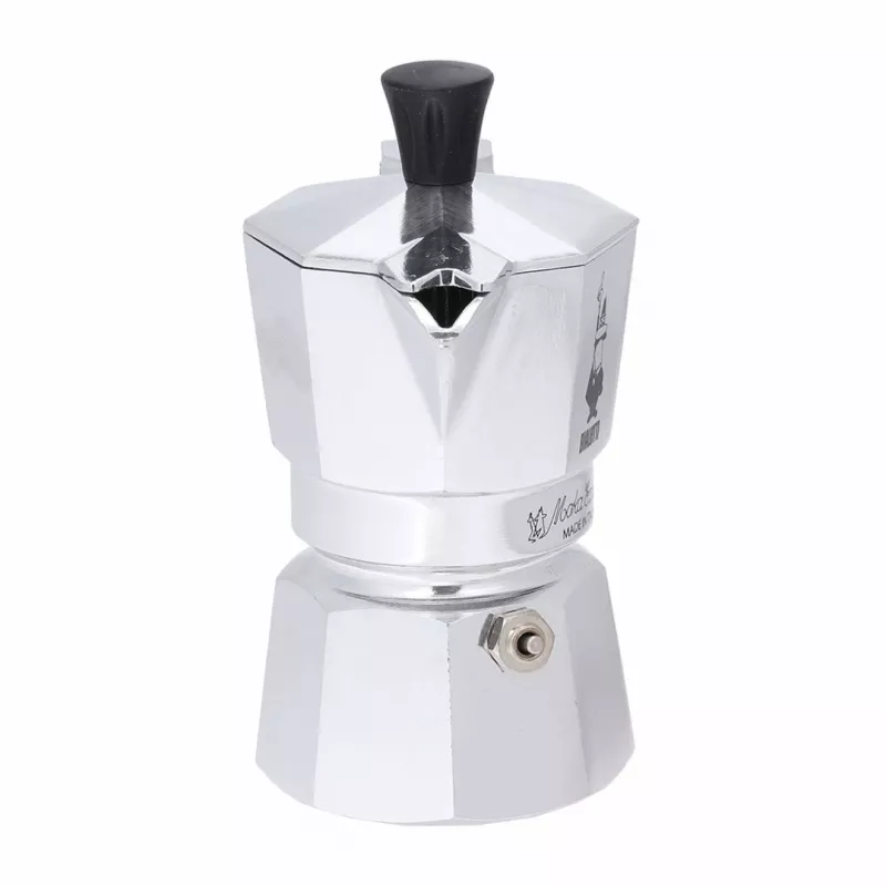 Bialetti Moka Express Cafetera Moka 0,06 L Aluminio, Negro
