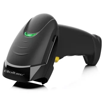 Escáner de códigos de barras portátil 1D/2D con cable QOLTEC 50853 — USB, carcasa de ABS, cable de 1,65 m, 97×65×167 mm, 105 g