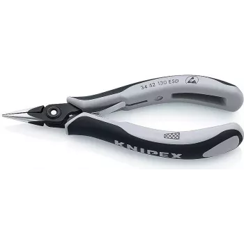 34 52 130 ESD, acero cromo-vanadio, negro, gris, 130 mm, 61 g