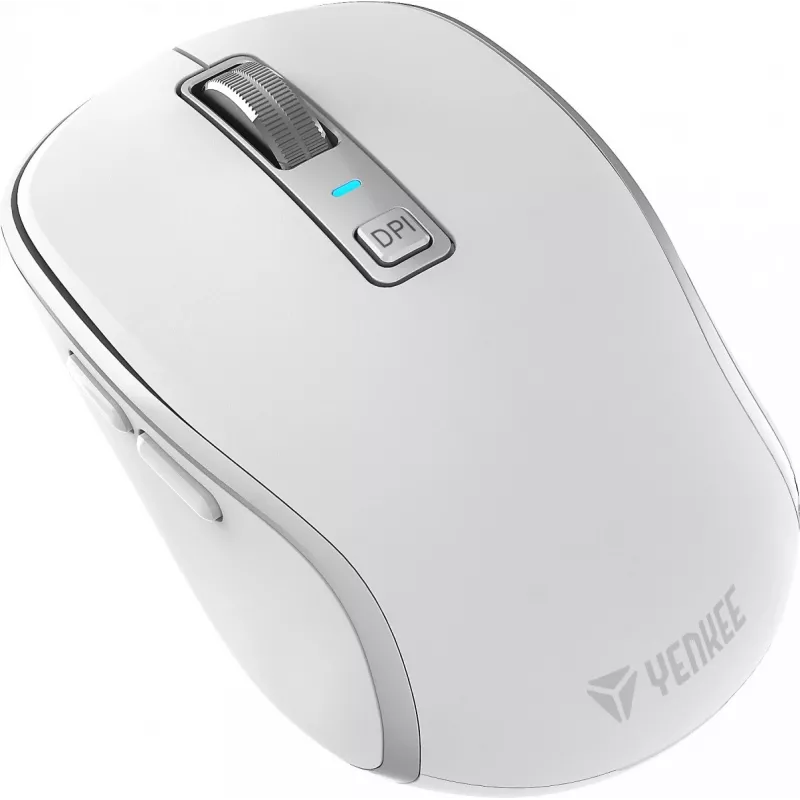 Ratón inalámbrico DUAL WiFi+Bluetooth, batería recargable, 5 botones