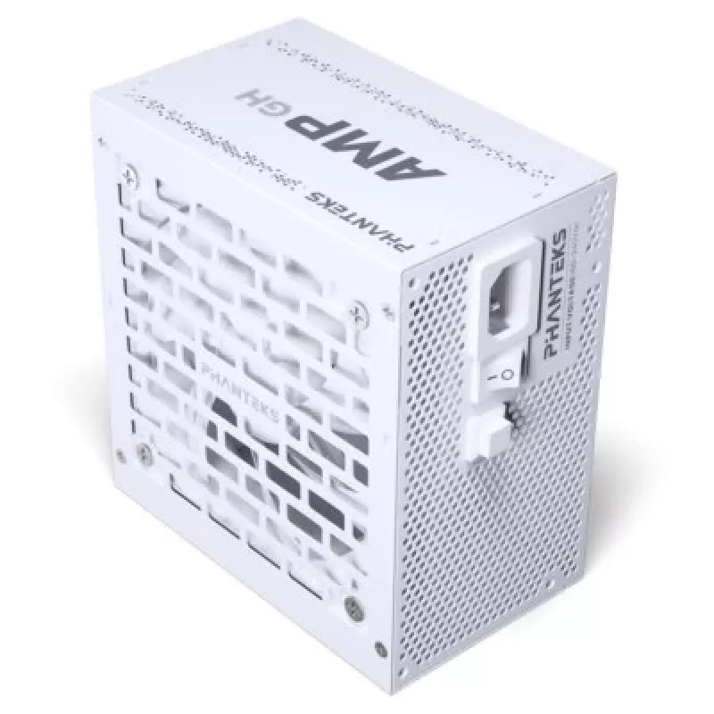 Fuente de alimentación PHANTEKS AMP GH 750 W 18+10‑Pin ATX totalmente modular 80 PLUS Gold Blanco