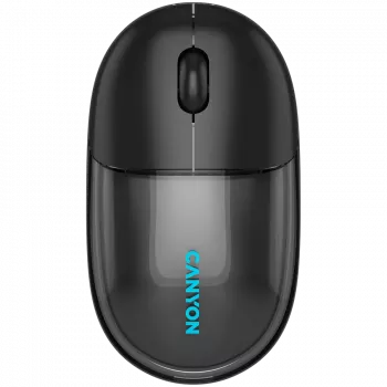 Canyon On Click 24 - ratón óptico inalámbrico 2 en 1 Bluetooth / 2,4 GHz - 1 -200 dpi - batería