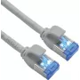 ROLINE cable de parcheo S/FTP Cat.6A TPE apto para PoE sin enredos gris 1.5m - red - CAT 6a