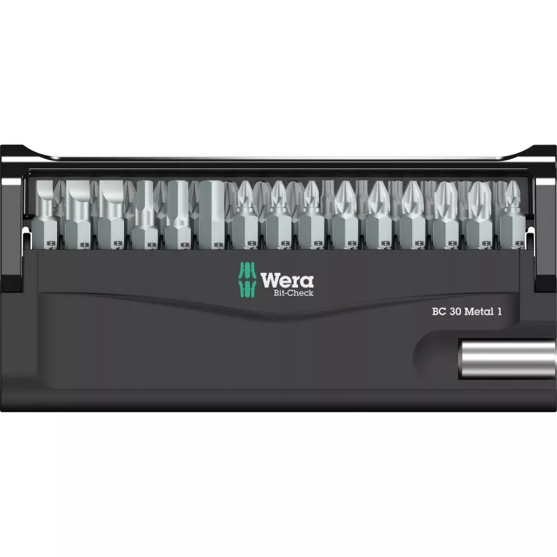 Juego de puntas de destornillador Wera BC 30 Metal 1