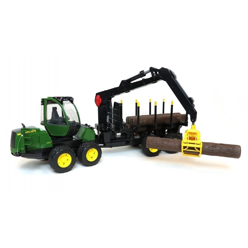 Bruder John Deere 1210E Forwarder con pinza