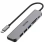 Hub USB-C Unitek 7en1 aluminio PD 100W 5 Gbps — adaptador multipuerto con Power Delivery