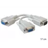 Cable serie DeLOCK 65403 beige 0,17 m DB-9