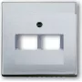 Marco embellecedor Busch Jaeger 1710-0-3610 aluminio (1710-0-3610)