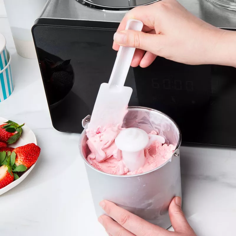 Máquina de helados tradicional Gastroback Design Advanced Control 1,5 L 150 W negro Satin steel