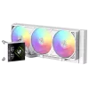 Refrigeración líquida para CPU Gamemax | GLACIER 360 LCD WH | Intel, AMD