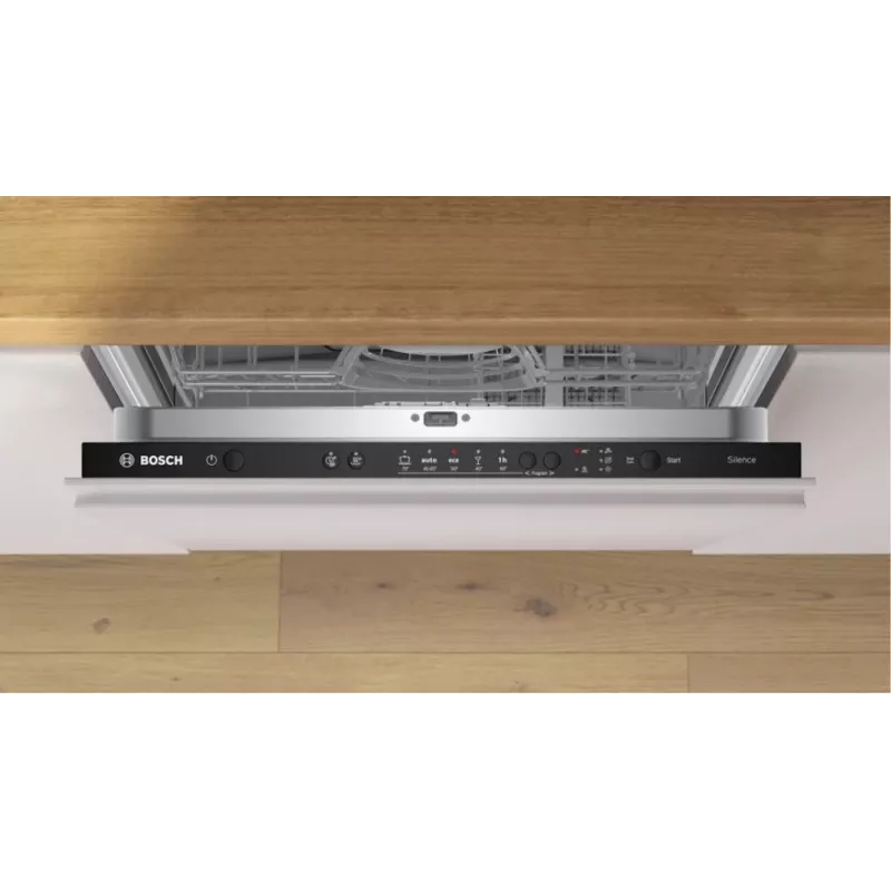 Lavavajillas integrable Bosch SMV25AX07F, 12 cubiertos, 46 dB, 60 cm totalmente integrado