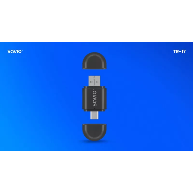 Savio TR-17 adaptador inalámbrico CarPlay y Android Auto