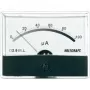 Voltcraft AM-86X65/100µA instrumento de panel AM-86X65/100µA/DC 100 µA galvanómetro de bobina móvil (AM-86X65/100µA)