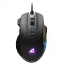 Ratón Sharkoon Shark Force 3 óptico 8 botones 12.800DPI negro