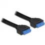 Delock 83124 Cable USB Negro