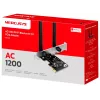 Adaptador PCIe Mercusys AC1200 Wi-Fi Bluetooth MA30E dual band