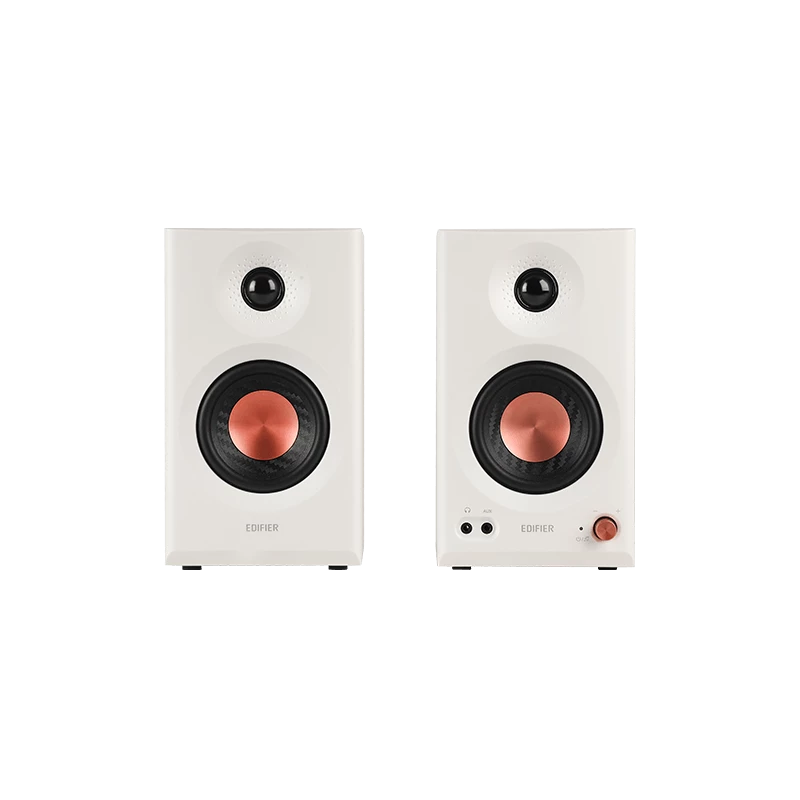 Edifier | Monitores de estudio activos | MR3 | 18W x 2 W | Bluetooth | Blanco | ≥ 85 dB | Conexión inalámbrica
