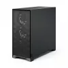 Caja para PC Fractal Design Pop 2 Air negro TG Midi Tower – ATX, 3 ventiladores frontales de 120 mm, compatible con unidades de 2,5